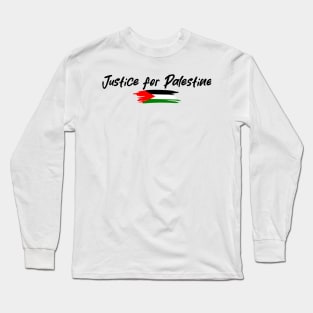 Palestine - Justice For Palestine (Light) Long Sleeve T-Shirt